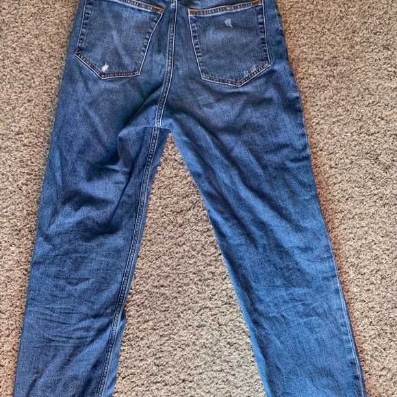Abercrombie & Fitch Ankle Straight Ultra High Rise Jeans - Picture 4 of 4